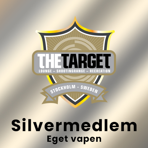 Banhyra pistol/karbin Silvermedlem eget vapen