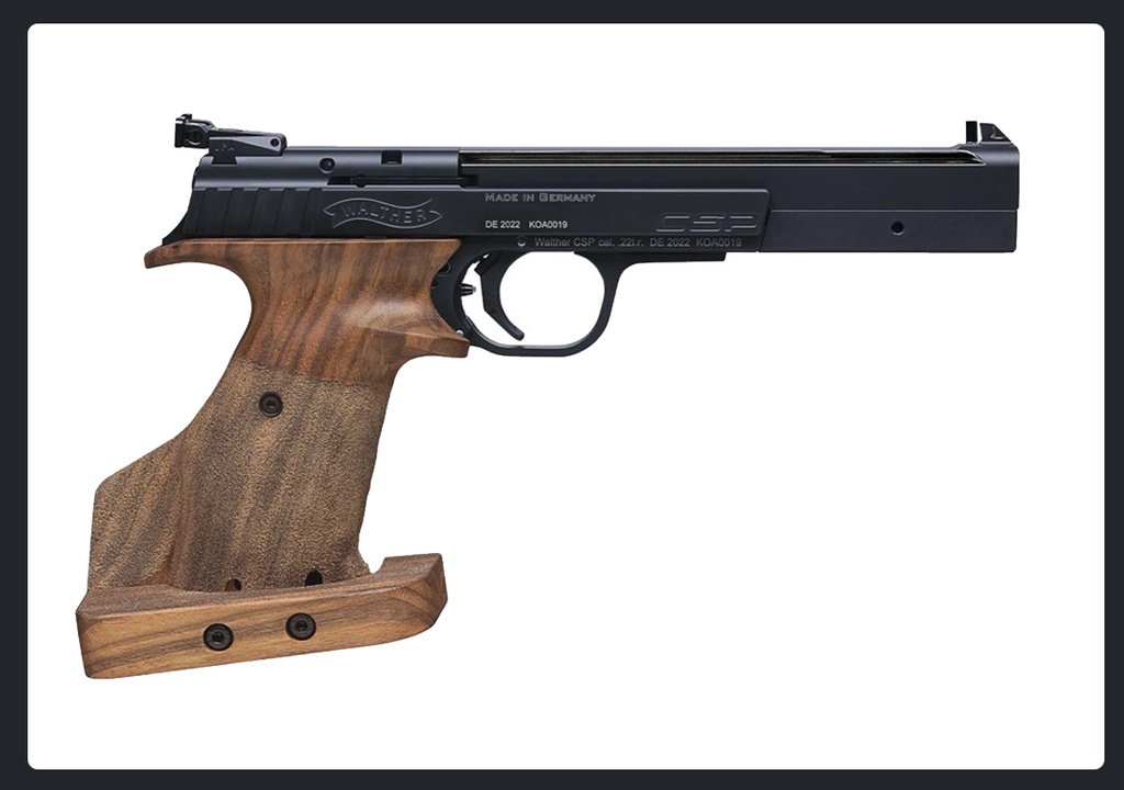 Pistol Walther CSP Expert .22LR valnöt