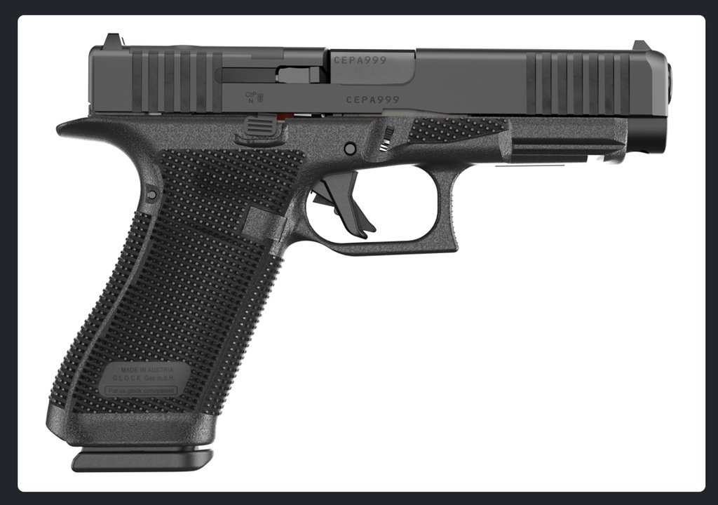 Pistol Glock 17 Gen 6 MOS FS  4.5" 9x19mm