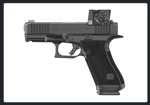 Pistol Glock 45 Gen 6 MOS FS 4" 9x19mm COA